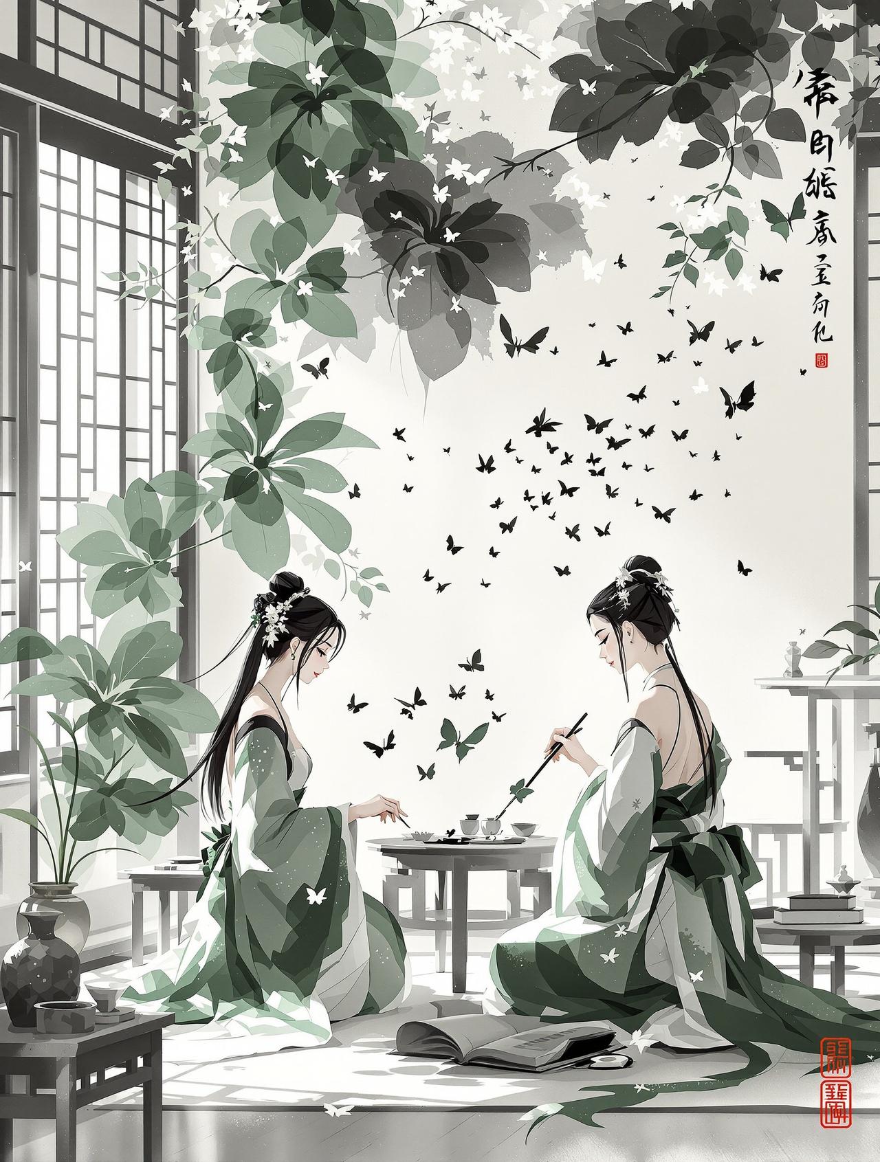 歪歪的漫画 - 墨染青衫 歪歪的漫画 - 墨染青衫:以墨为誓,以衫为凭
